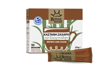 Portions Brown Sugar – 50 Sticks 4gr Royal Sugar